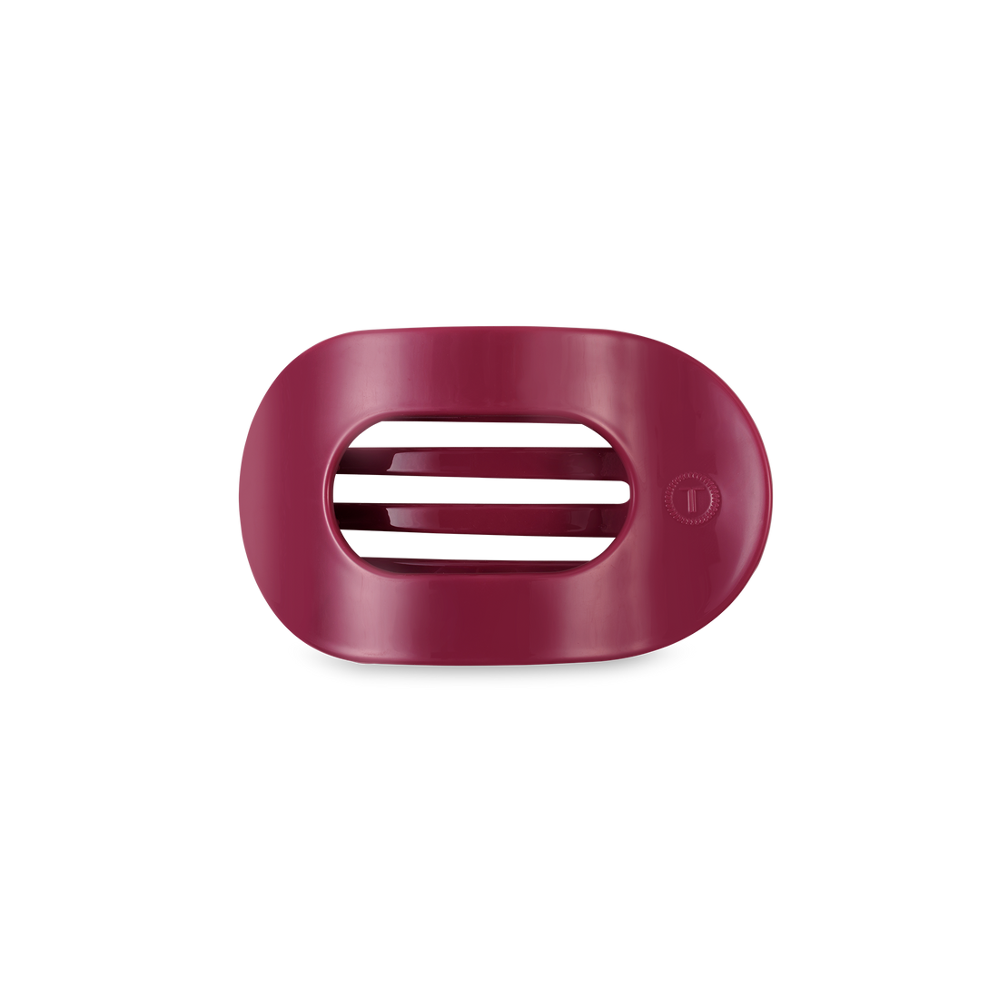 TELETIES - Flat Round Hair Clip | Small | Wild Side