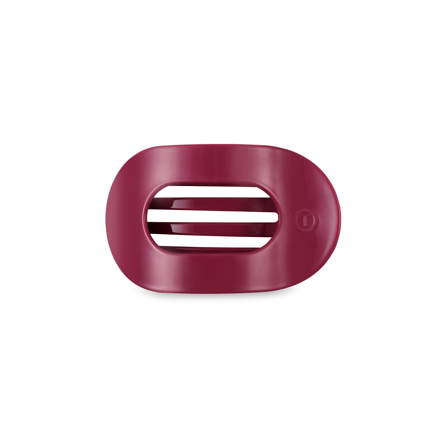 TELETIES - Flat Round Hair Clip | Small | Wild Side