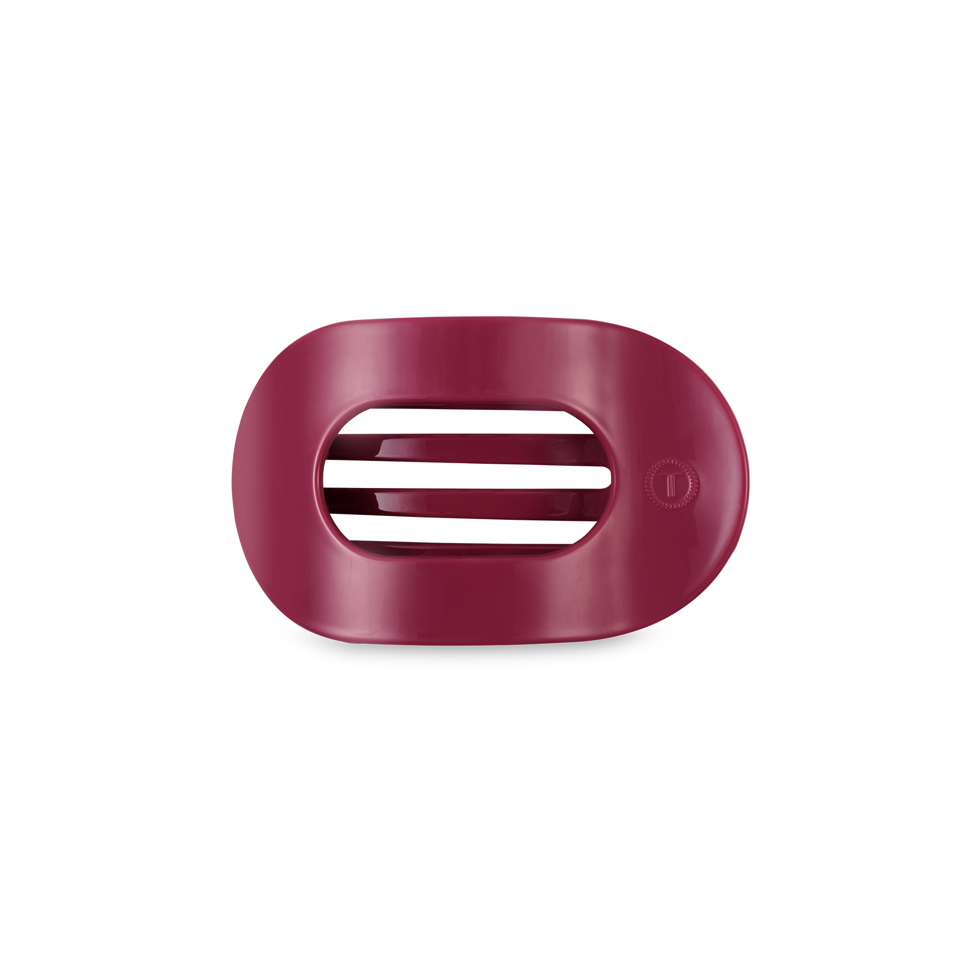 TELETIES - Flat Round Hair Clip | Small | Wild Side