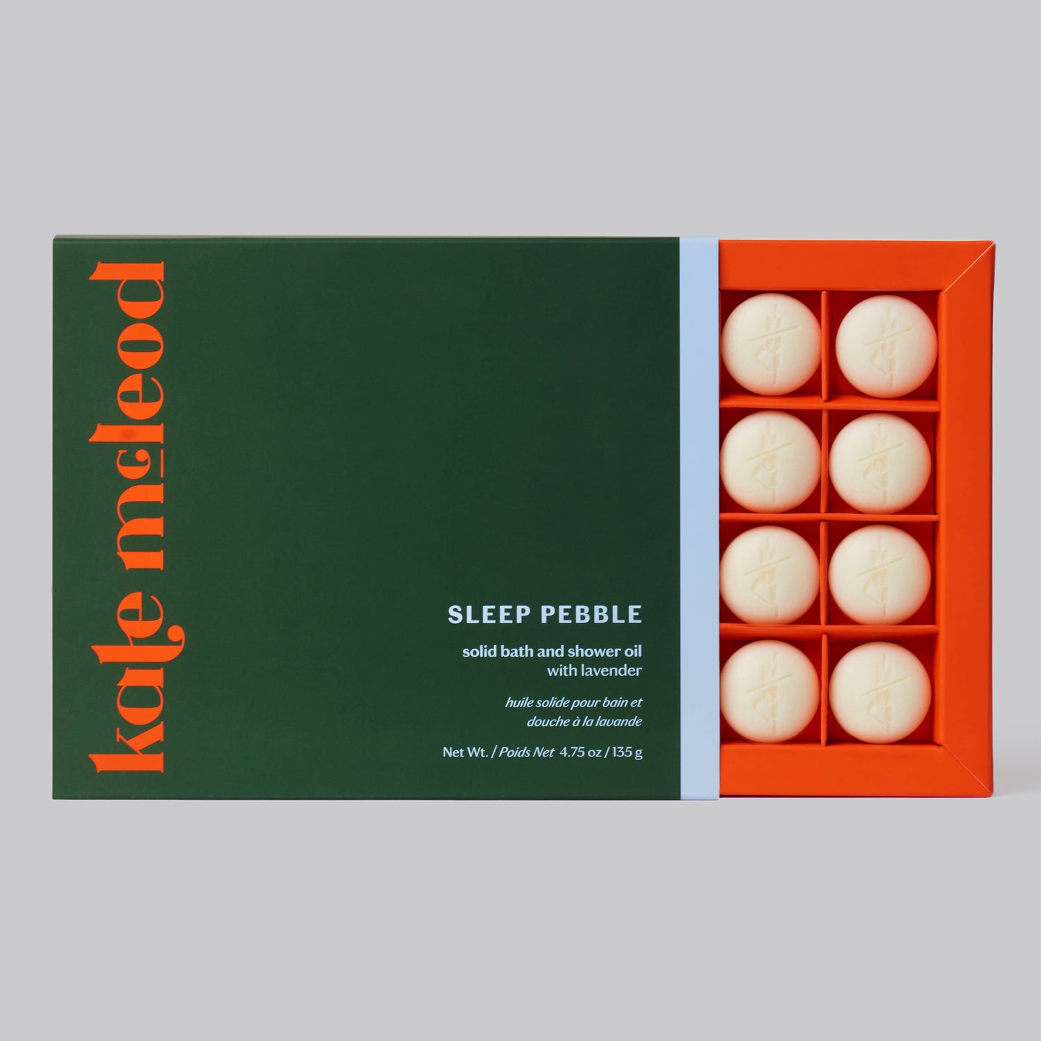 Kate McLeod - Sleep Pebble | Deep Moisturizing Solid Bath &amp; Shower Oil