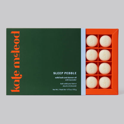 Kate McLeod - Sleep Pebble | Deep Moisturizing Solid Bath &amp; Shower Oil