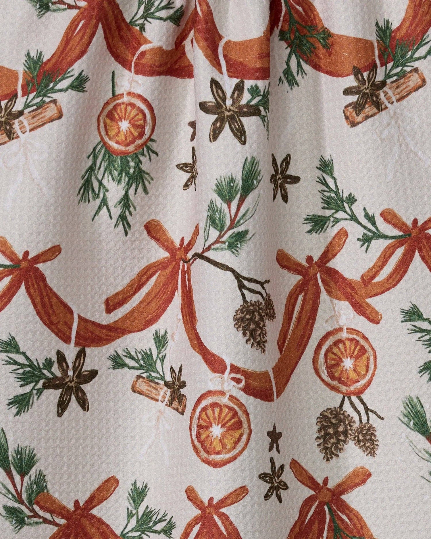 Geometry - Naranjas Tea Towel