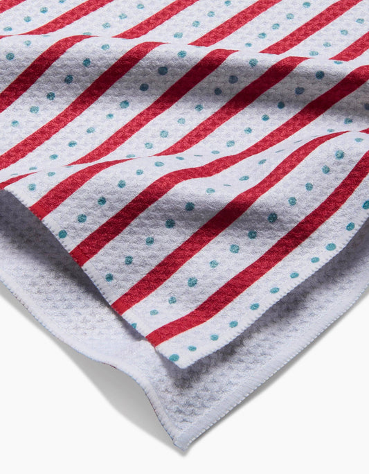 Candy Stripes Tea Towel