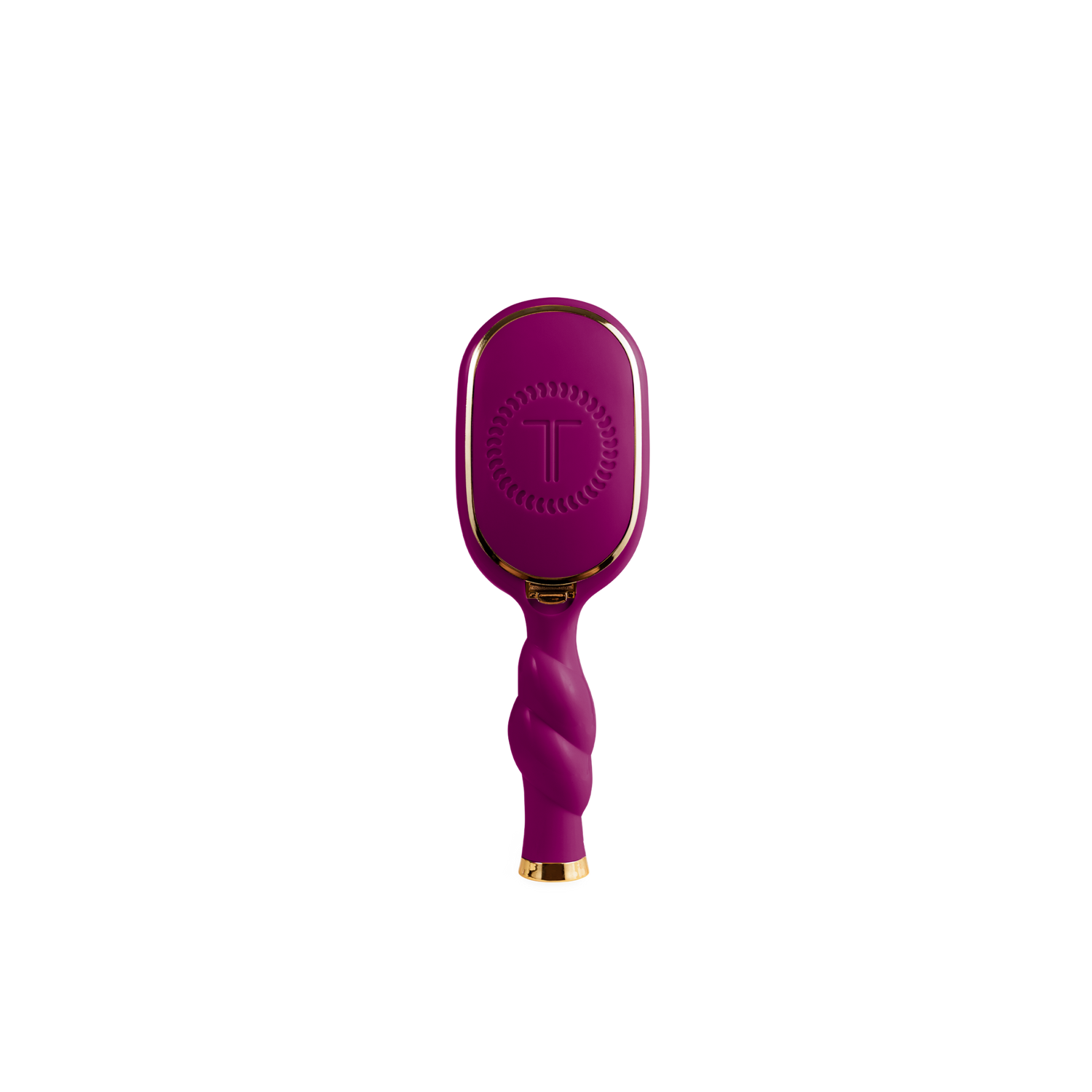 TELETIES - Mini Detangler Hair Brush for Medium Hair - Mulberry