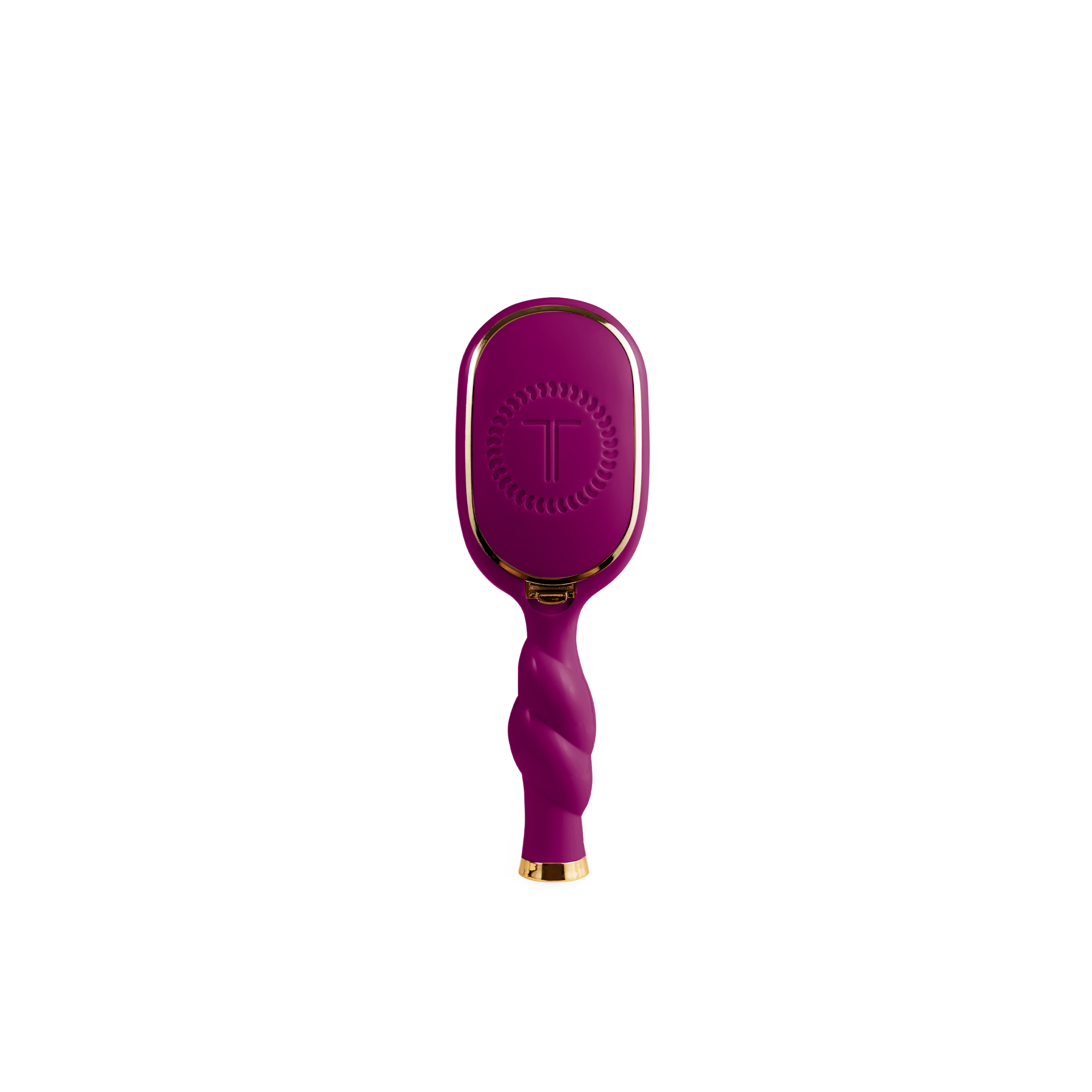 TELETIES - Mini Detangler Hair Brush for Medium Hair - Mulberry