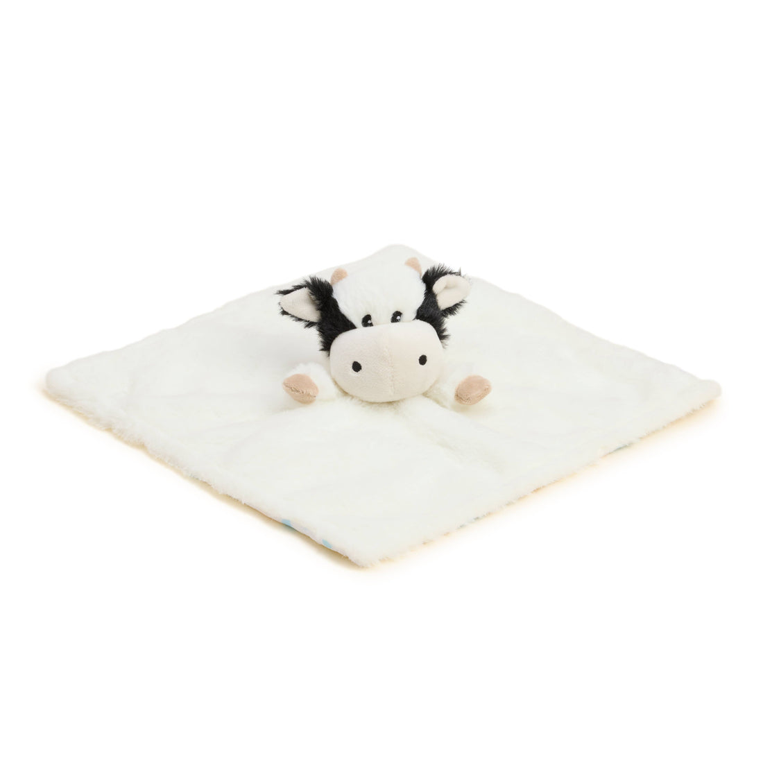 Warmies - Lavender Scented Plush - Gifts - Fall - Black and White Cow Lovey Blanket Warmies