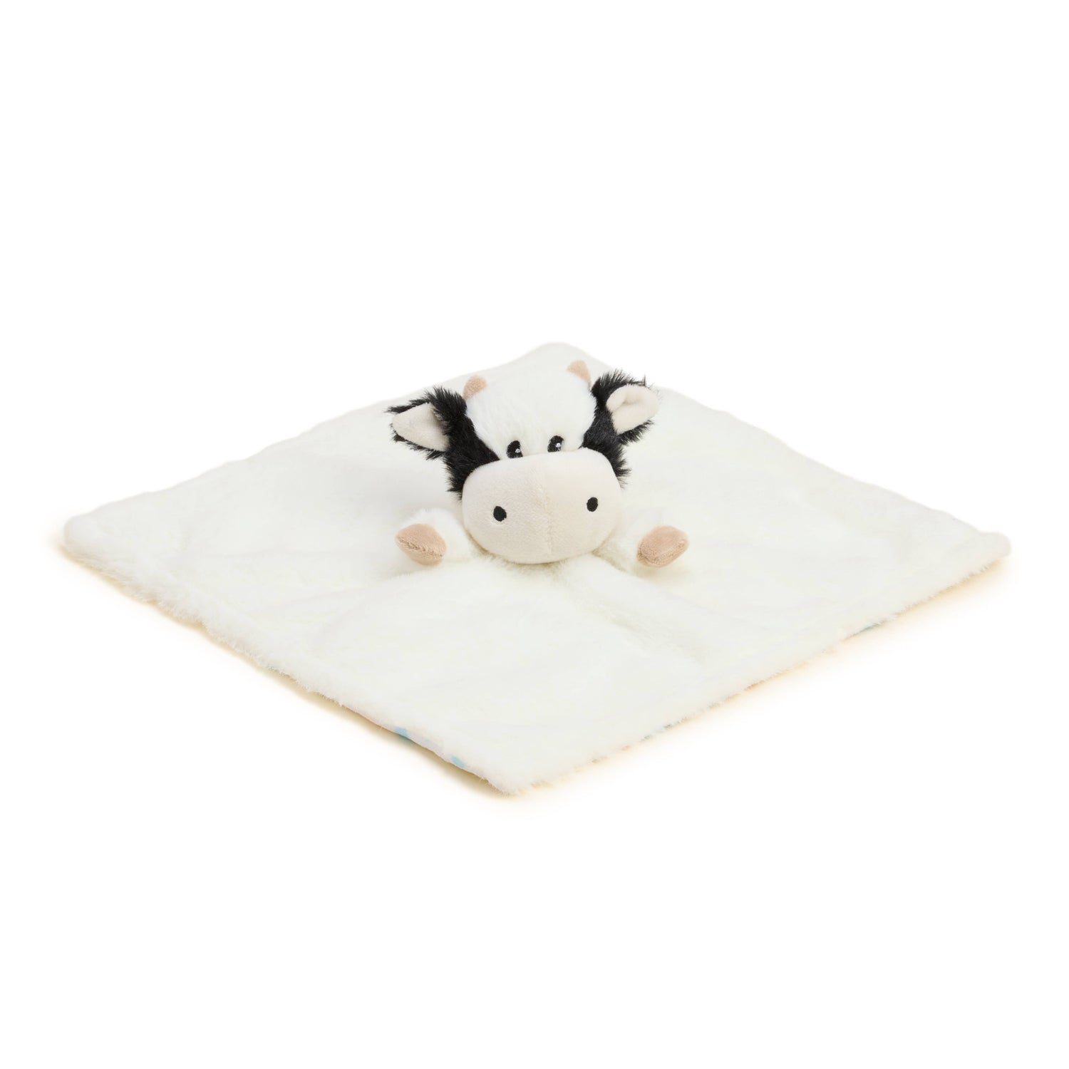 Warmies - Lavender Scented Plush - Gifts - Fall - Black and White Cow Lovey Blanket Warmies
