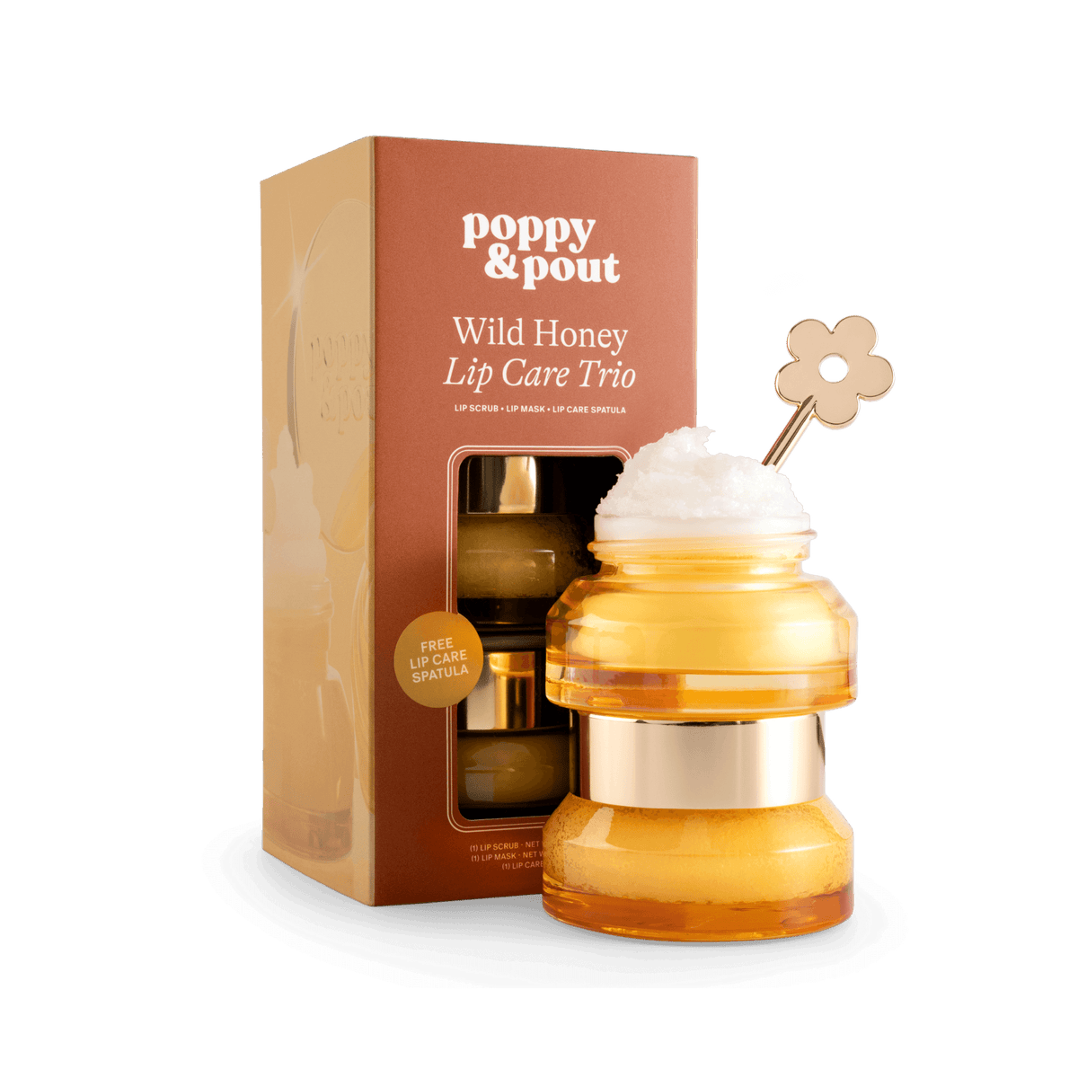 Poppy &amp; Pout - Lip Care Trio, Wild Honey