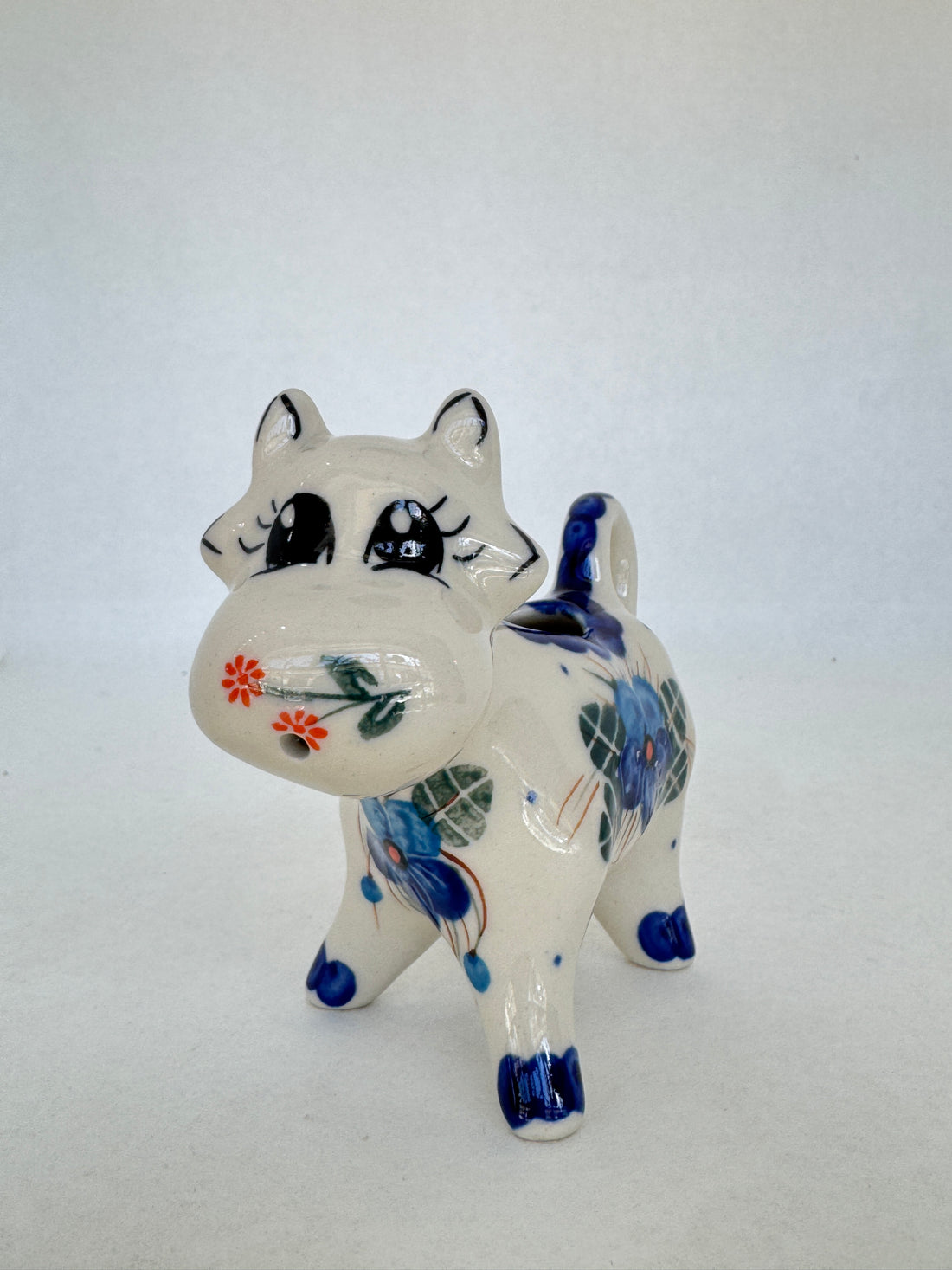 KALICH Pacific Pansy Cow Creamer