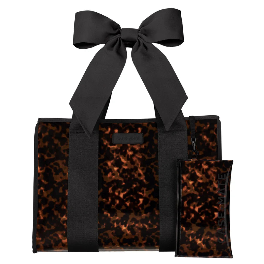 Case-Mate Jelly Bow Tote | Tortoiseshell Bow