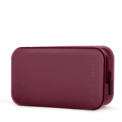 Jelly Makeup Bag- Mulberry