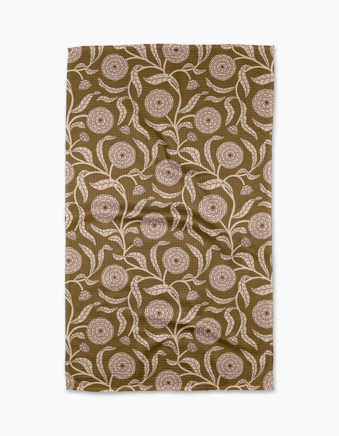 Geometry - Falling Flowers Tea Towel