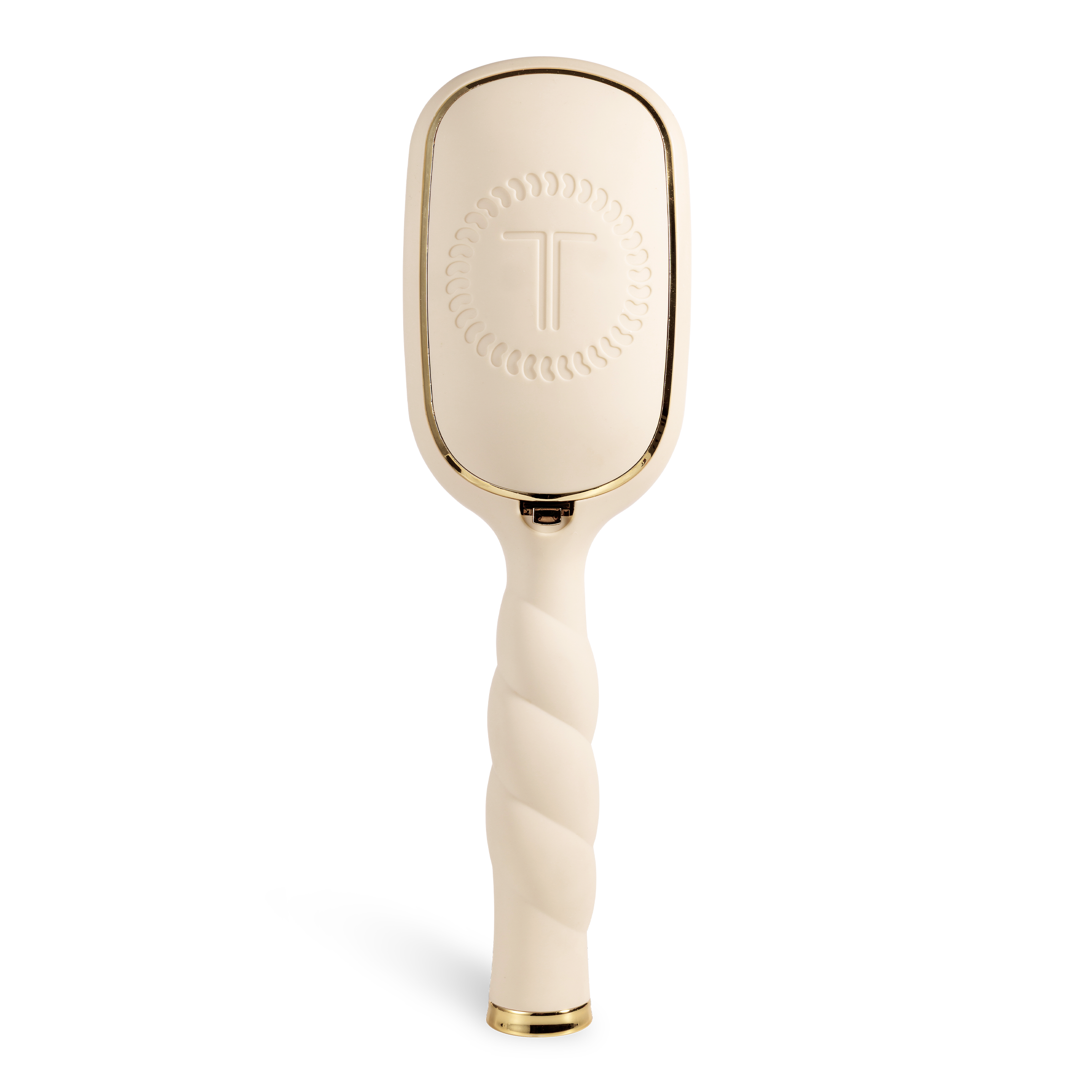 TELETIES - Detangler Hair Brush for Thick Hair - Tan