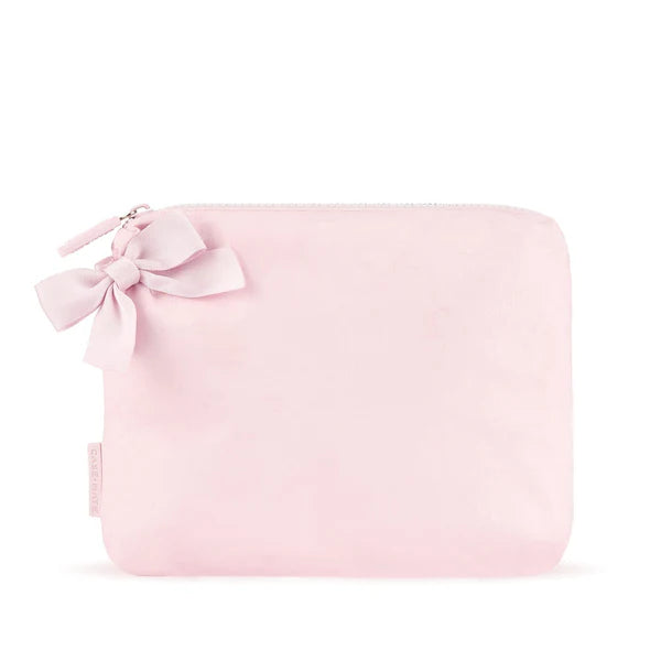 Case-Mate Essential Beach Bow Zip Pouch -  Ballet Pink