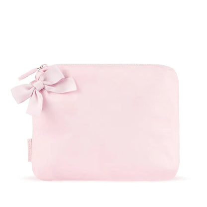 Case-Mate Essential Beach Bow Zip Pouch -  Ballet Pink