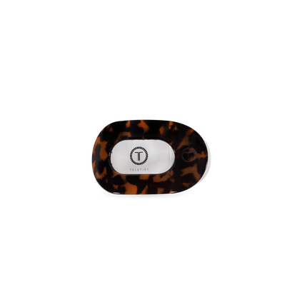 TELETIES - Tortoise | Tiny | Flat Round Clip