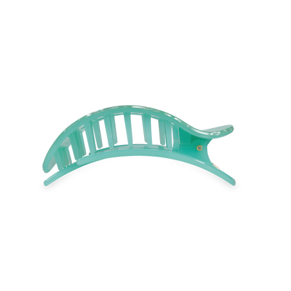 TELETIES - Flat Round Hair Clip | Medium | Spring Splash