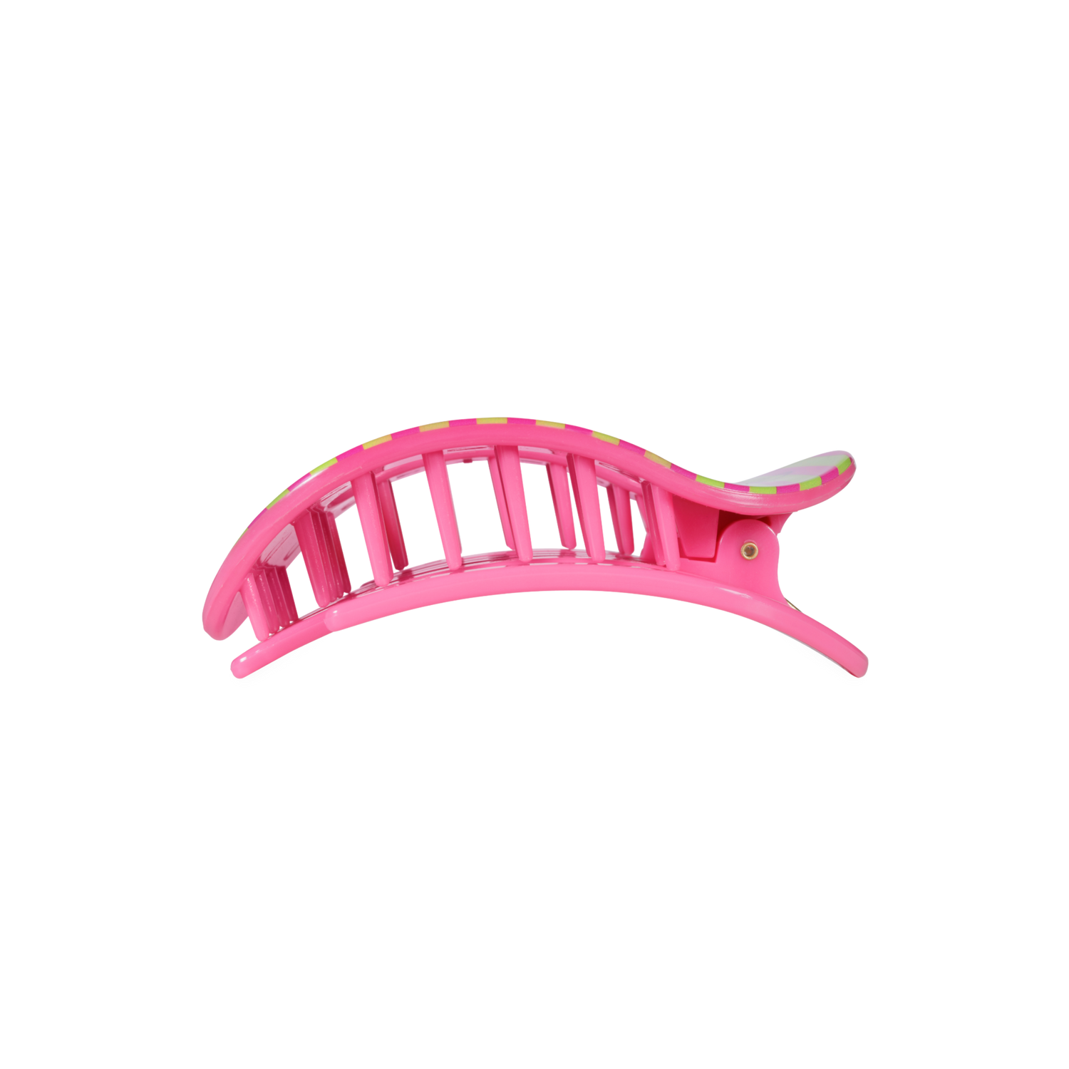TELETIES - Summer Crush | Medium | Flat Round Hair Clip