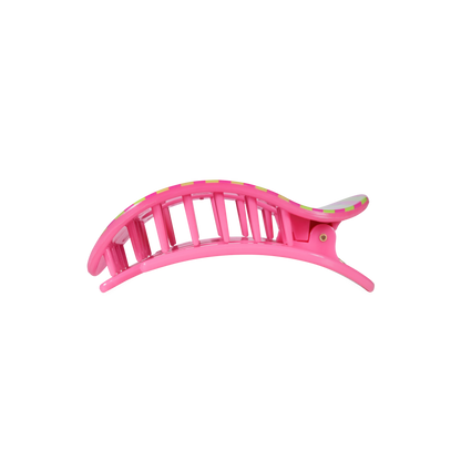 TELETIES - Summer Crush | Medium | Flat Round Hair Clip