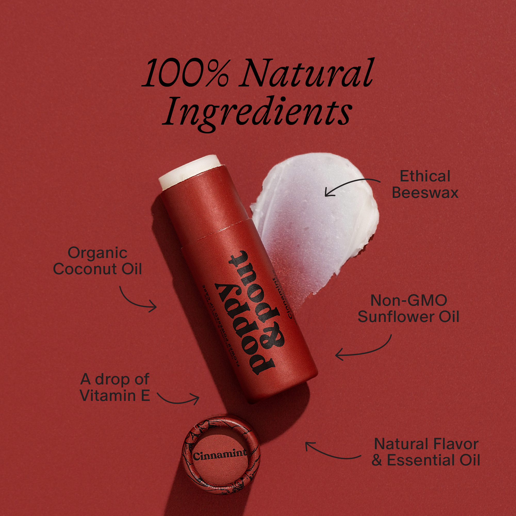 Poppy &amp; Pout - Lip Balm, Cinnamint