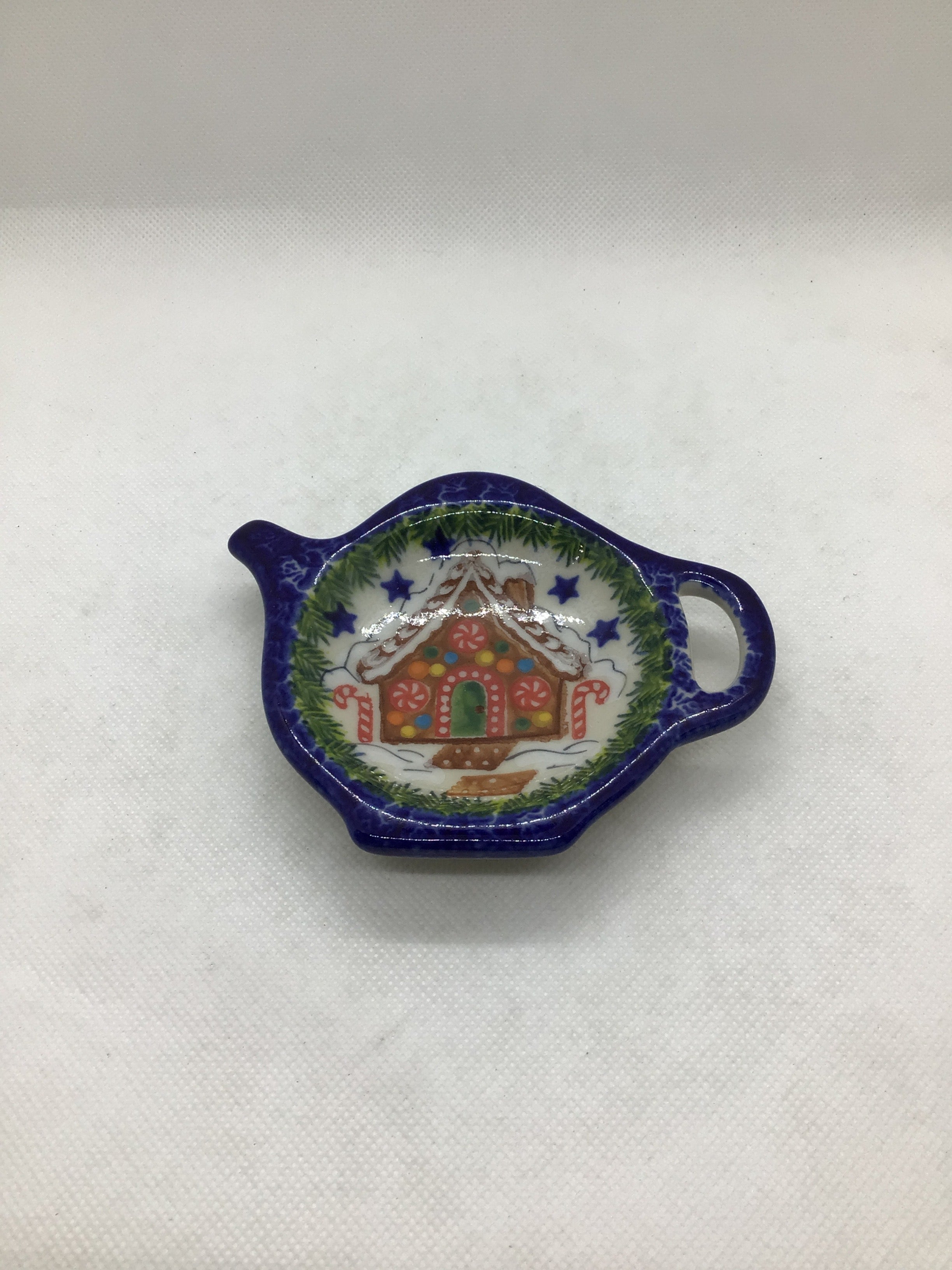 KALICH Gingerbread House Teabag Holder