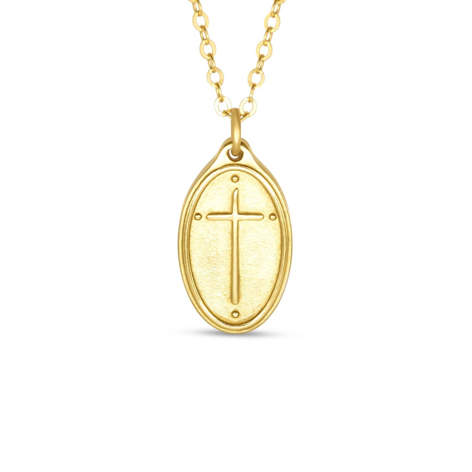 Original Petite Pendant- Romans 5:8