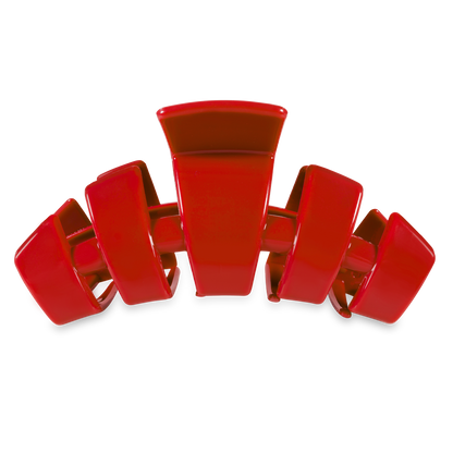 TELETIES - Classic Hair Clip | Large | Red Carpet Ready