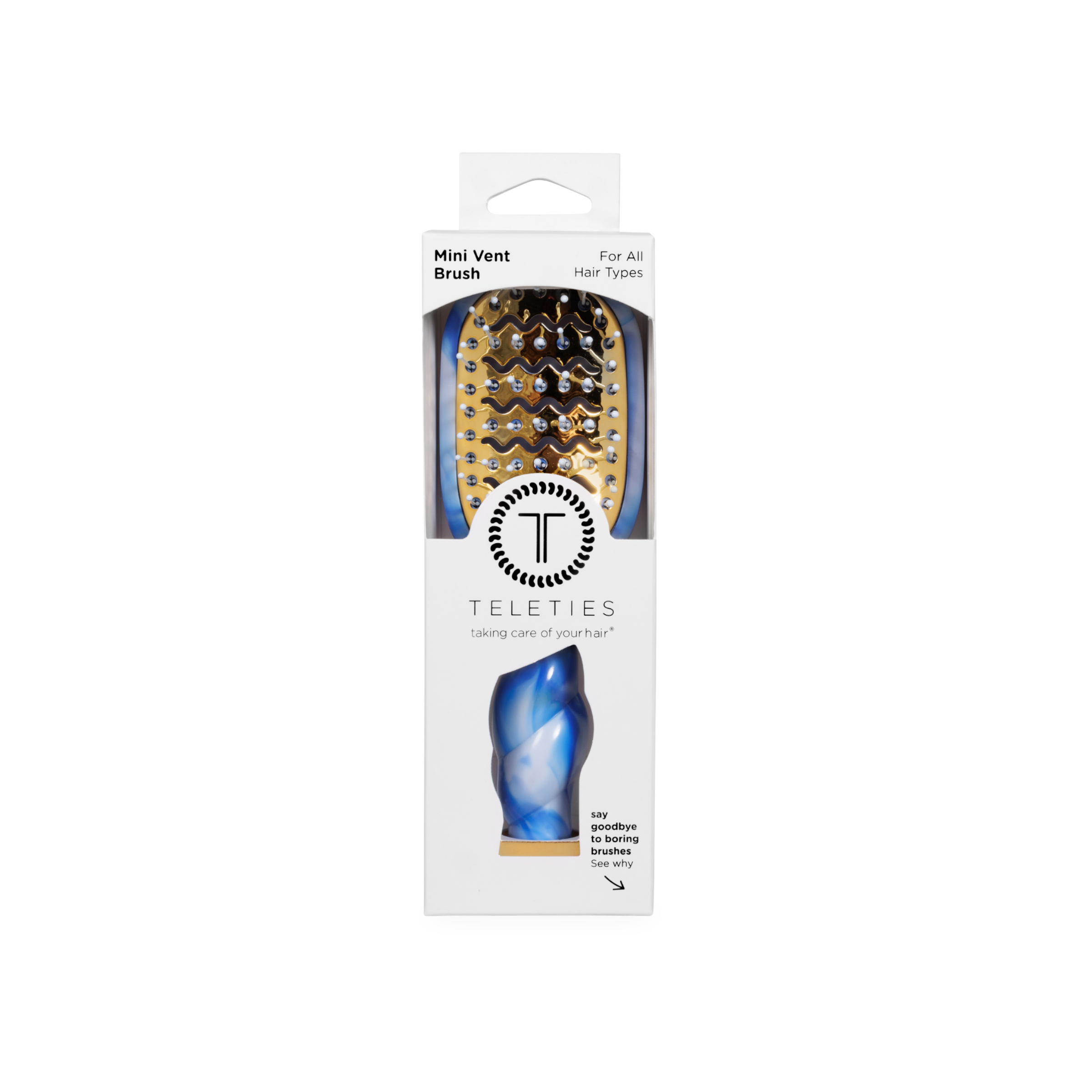 TELETIES - Mini Vented Brush | Tide &amp; True