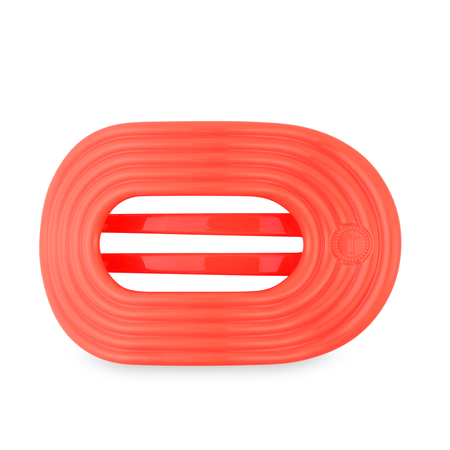 TELETIES - Flat Round Hair Clip | Large | Darty