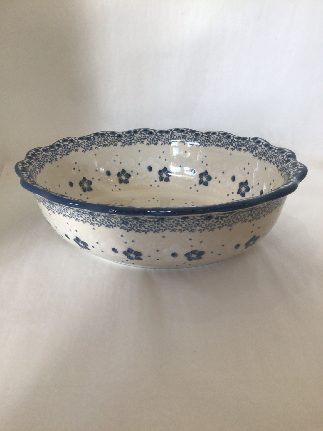 Simple Elegance Fluted Oval Casserole