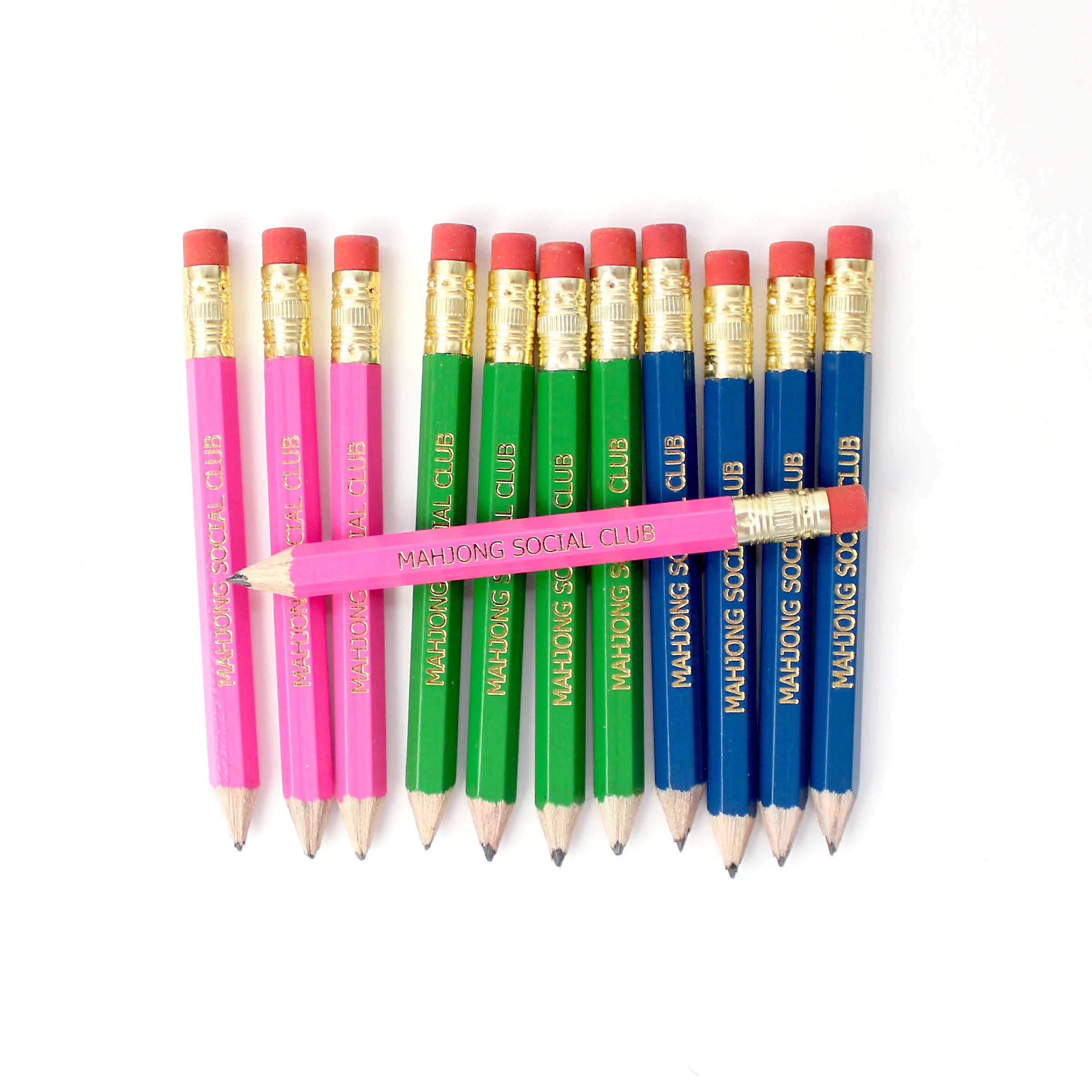 Mini Pencil Set - Mahjong Social Club