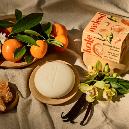 Kate McLeod - Tangerine &amp; Vanilla | Deep Moisturizing Lotion Bar