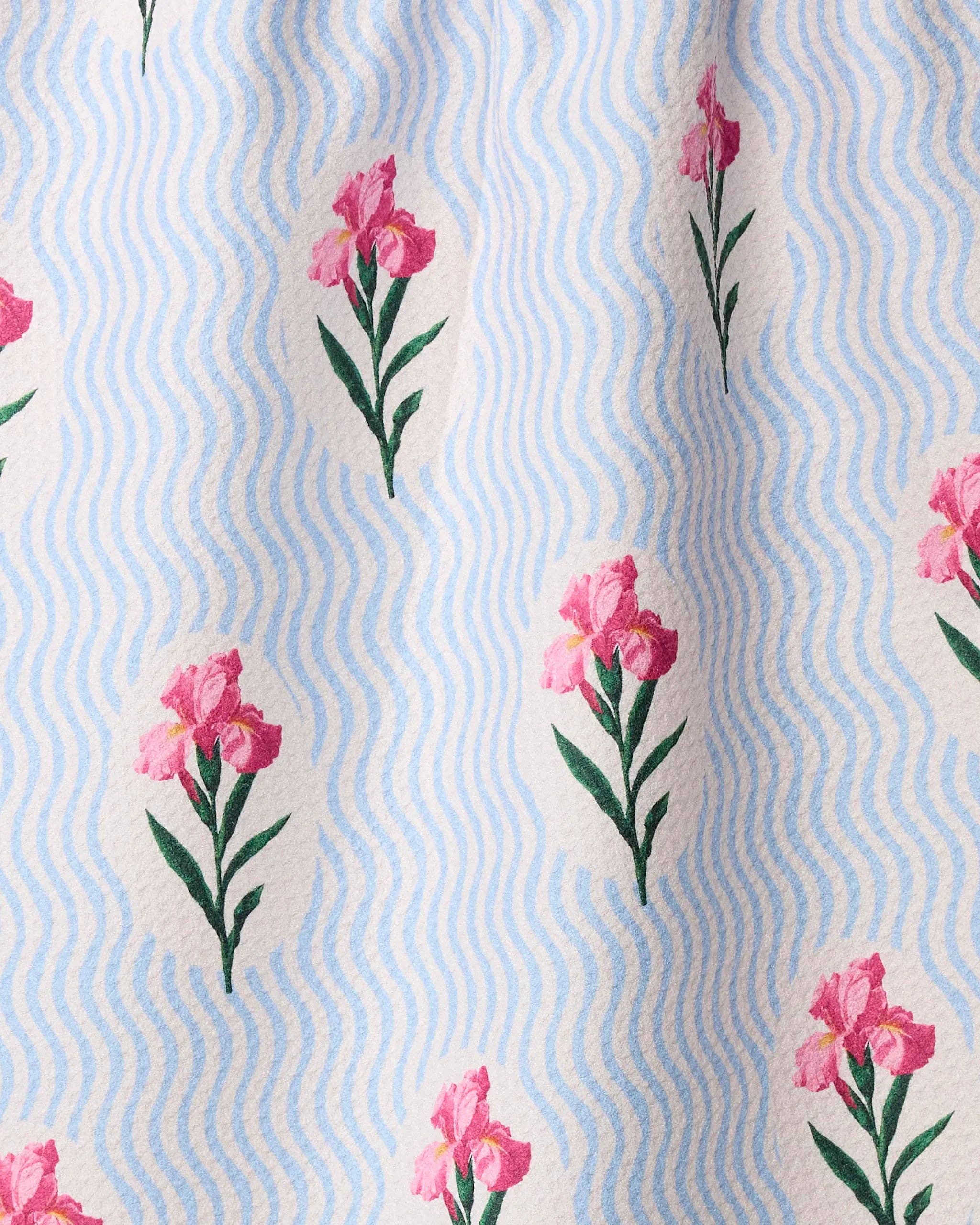 Geometry - Spatial Bloom Tea Towel