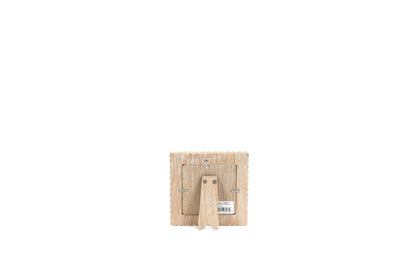 Adams &amp; Co. Wood Photo Frame Scallop 4x4
