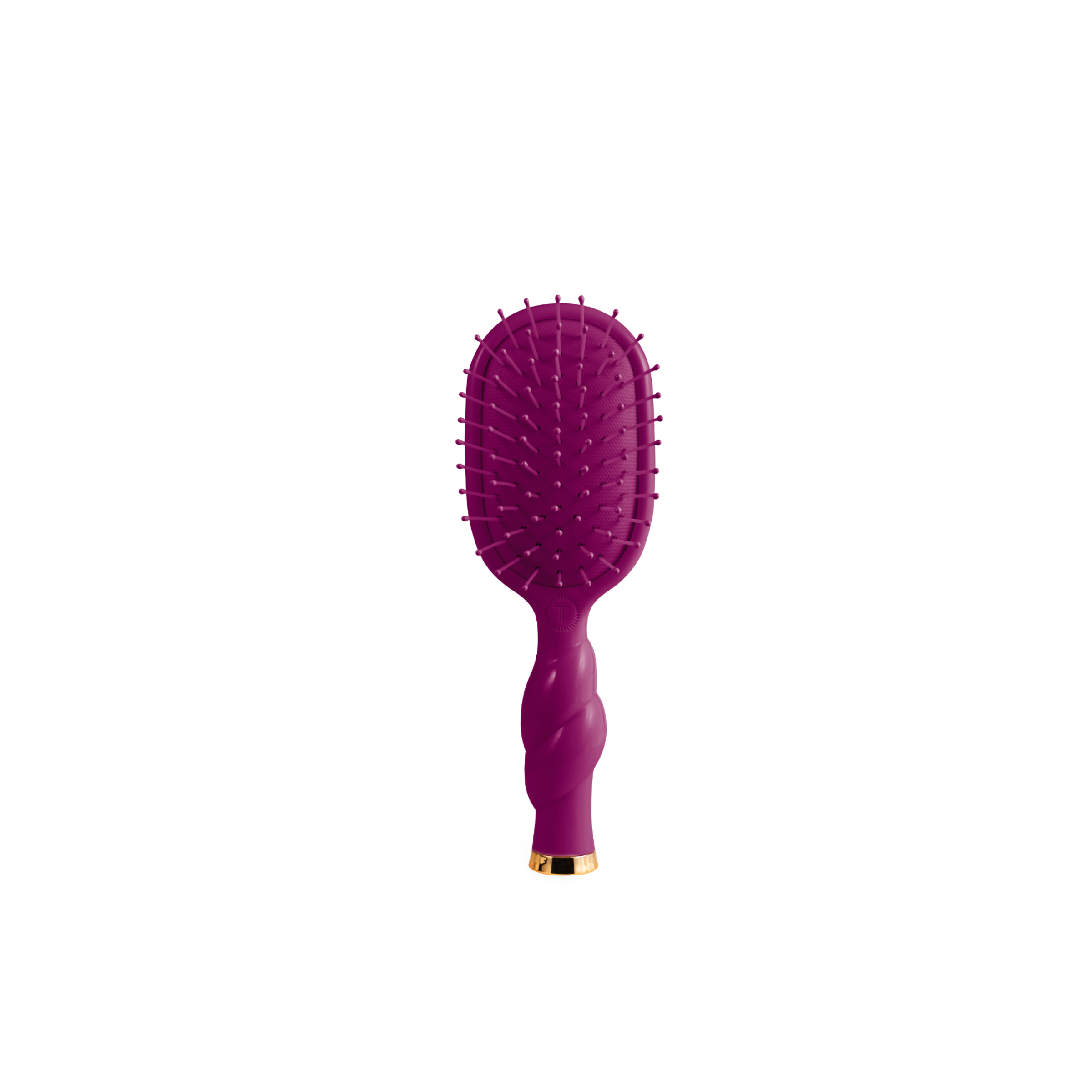 TELETIES - Mini Detangler Hair Brush for Medium Hair - Mulberry