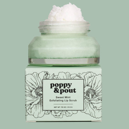 Poppy &amp; Pout - Lip Scrub, Sweet Mint