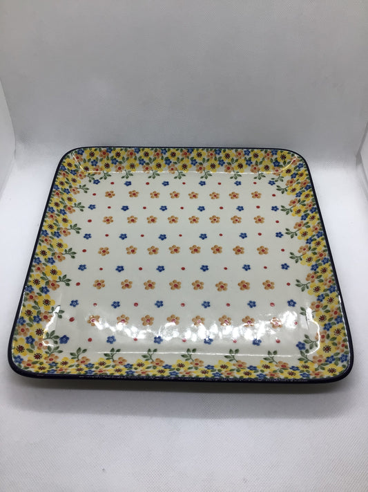 Sunshine Square Plate 11"