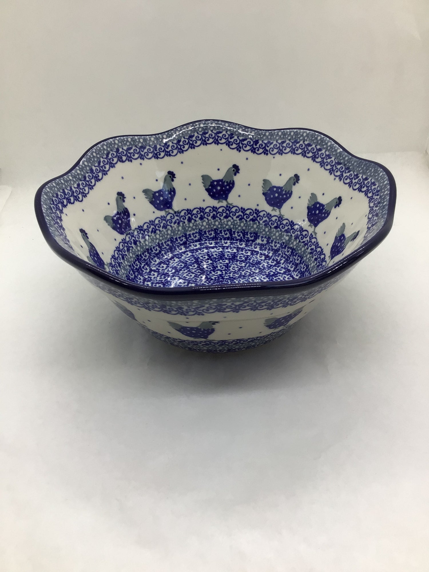 Henny Penny Wavy Edge Bowl 8"