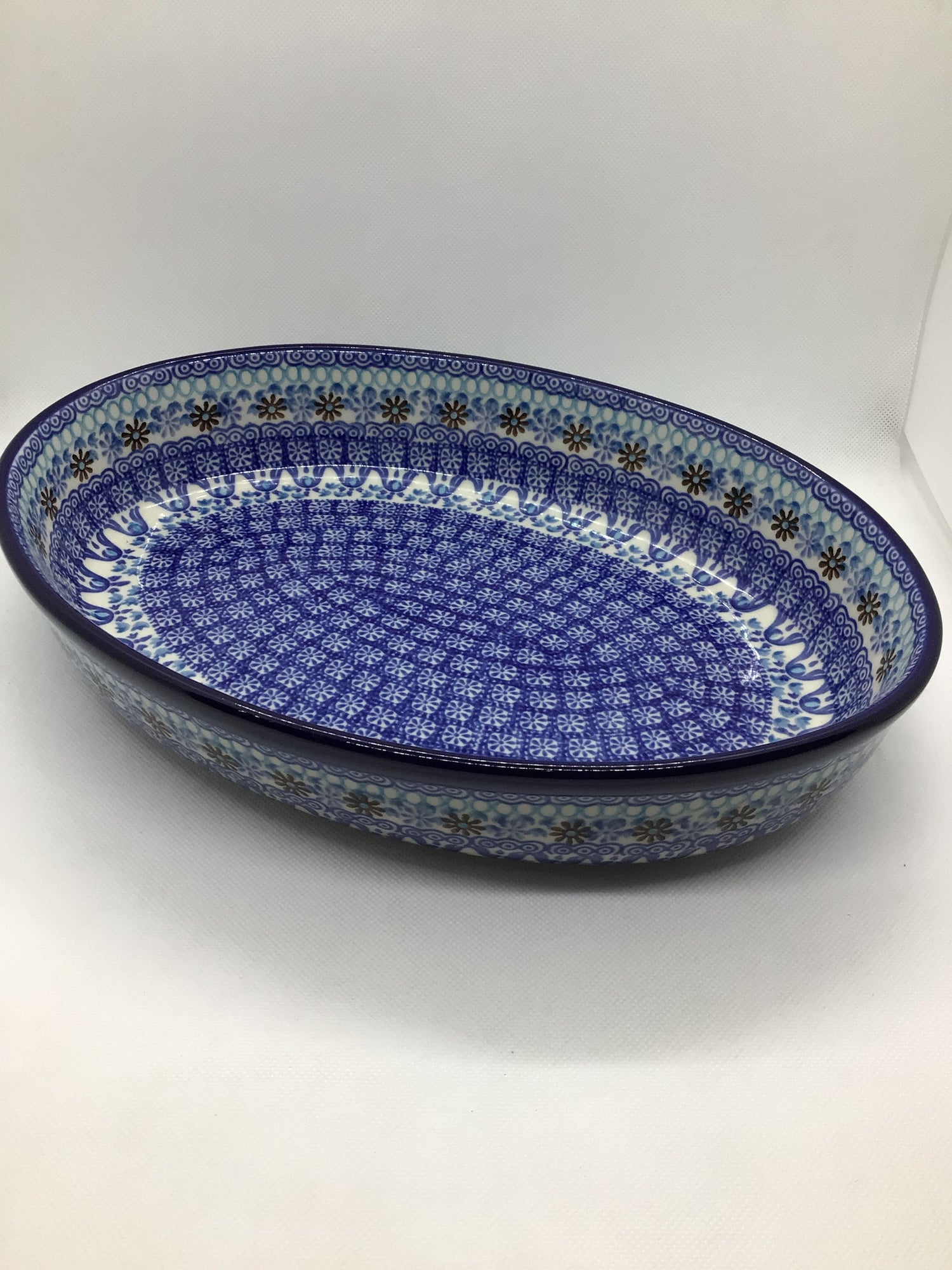 Blue Yonder 12&quot; Oval Baker