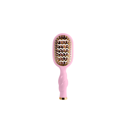 TELETIES - Mini Vent Brush | Bubblegum Pink