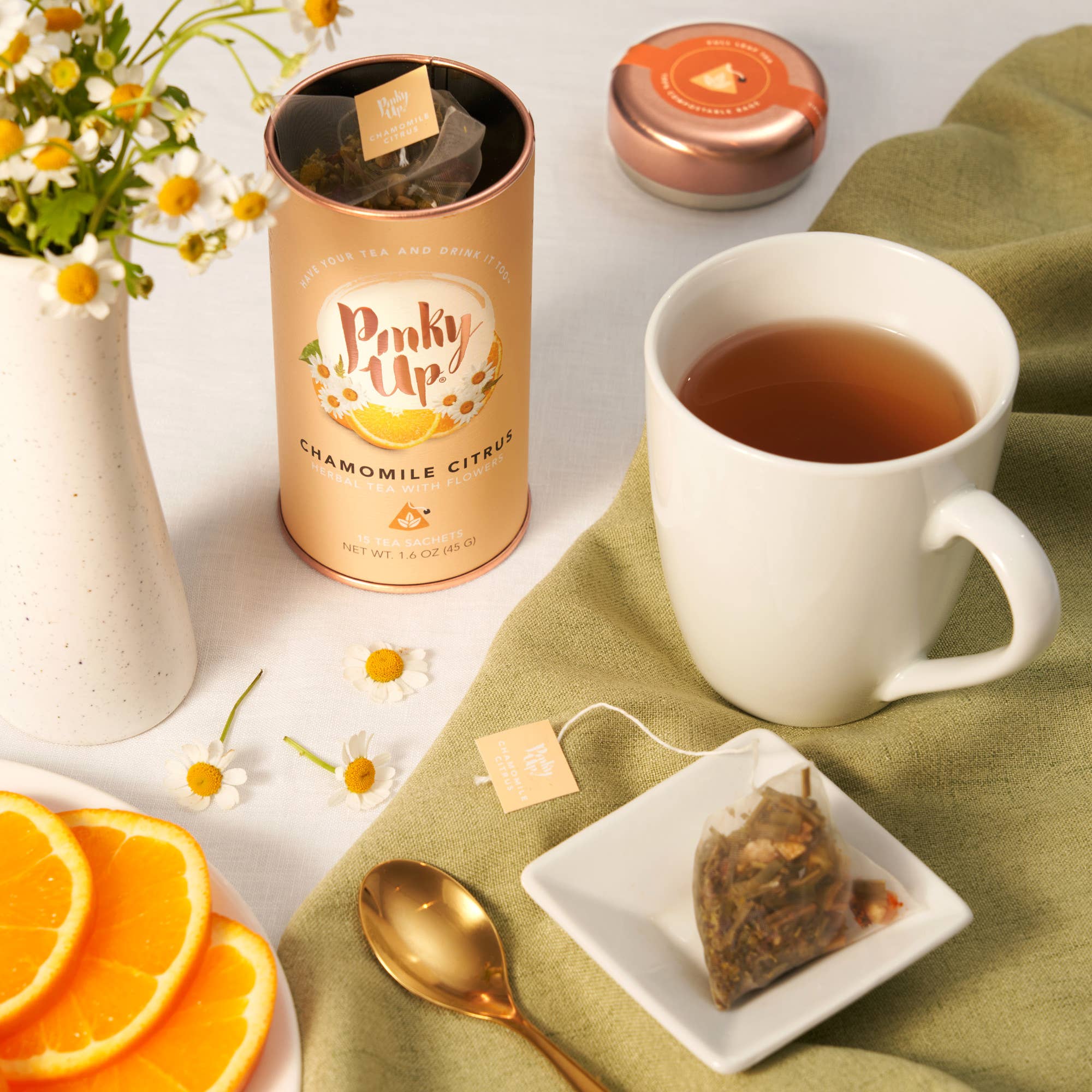 Chamomile Citrus Herbal Tea
