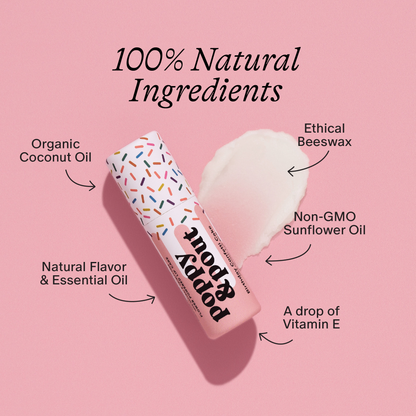 Poppy &amp; Pout - Lip Care Duo, Birthday Confetti Cake