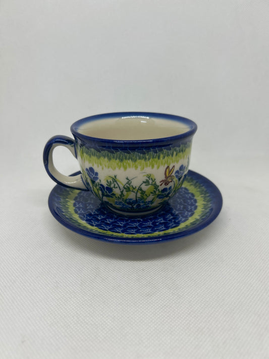 KALICH Honey Bee Tea Cup/Saucer