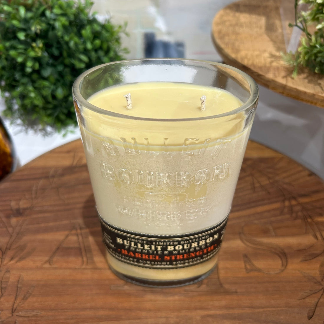Bourbon Bottle Candle