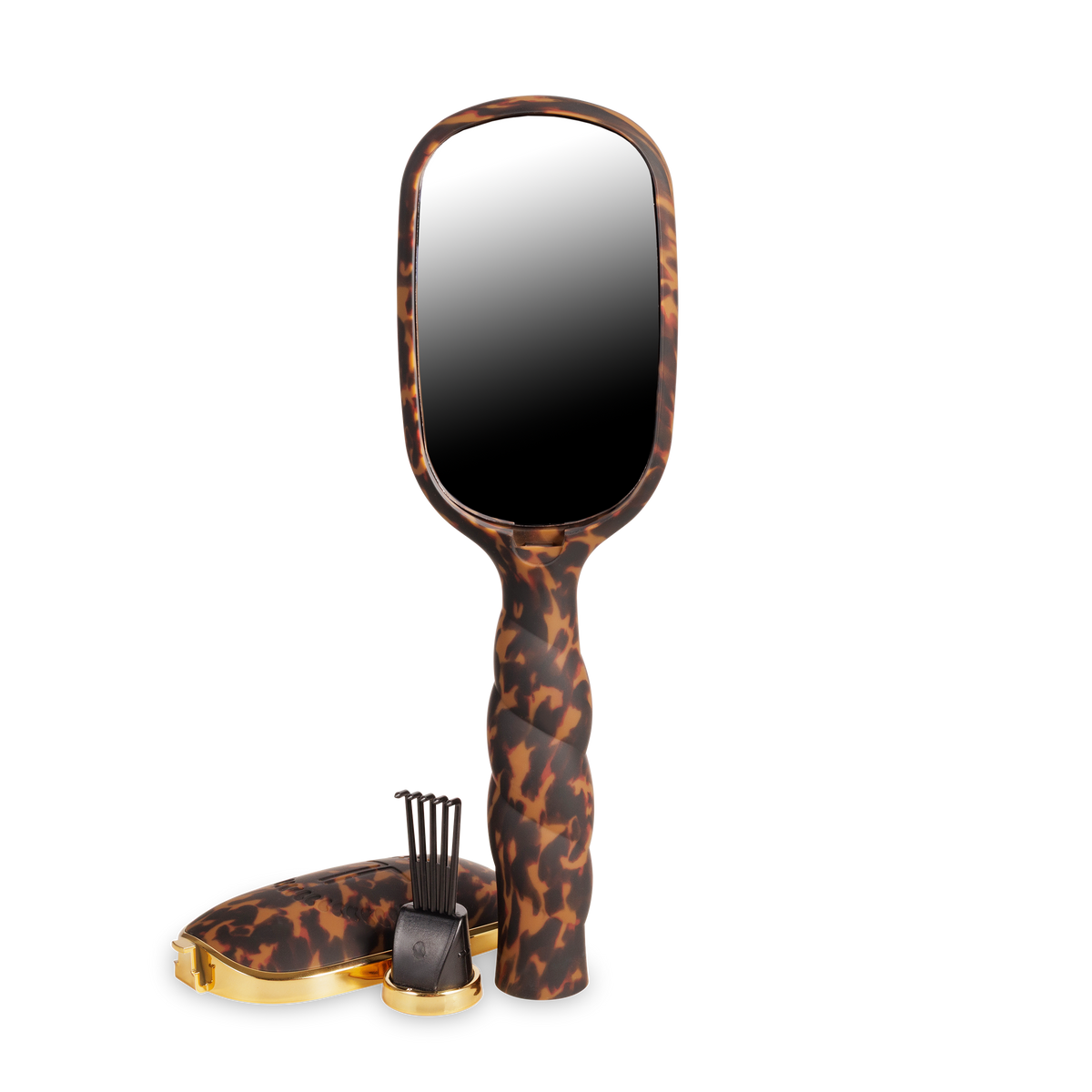 TELETIES - Detangler Brush |Tortoise| Thick