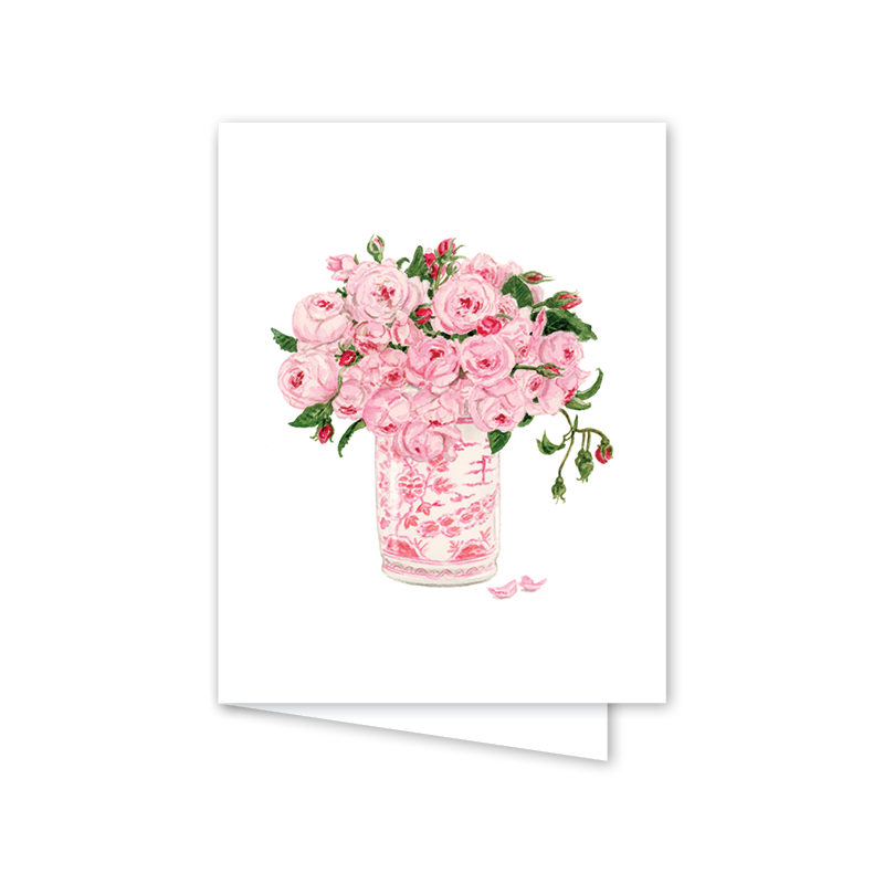 Pink Delight Floral Vase