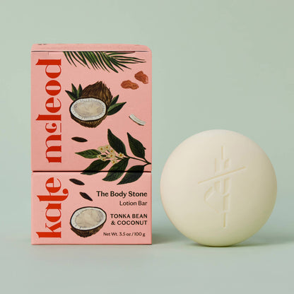 Kate McLeod - Tonka Bean &amp; Coconut | Deep Moisturizing Lotion Bar