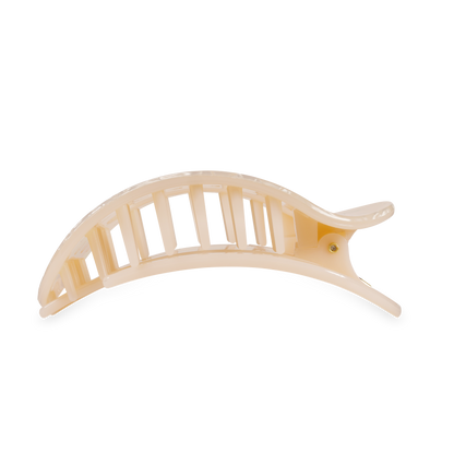 TELETIES - Flat Round Hair Clip | Large | Soft Surf