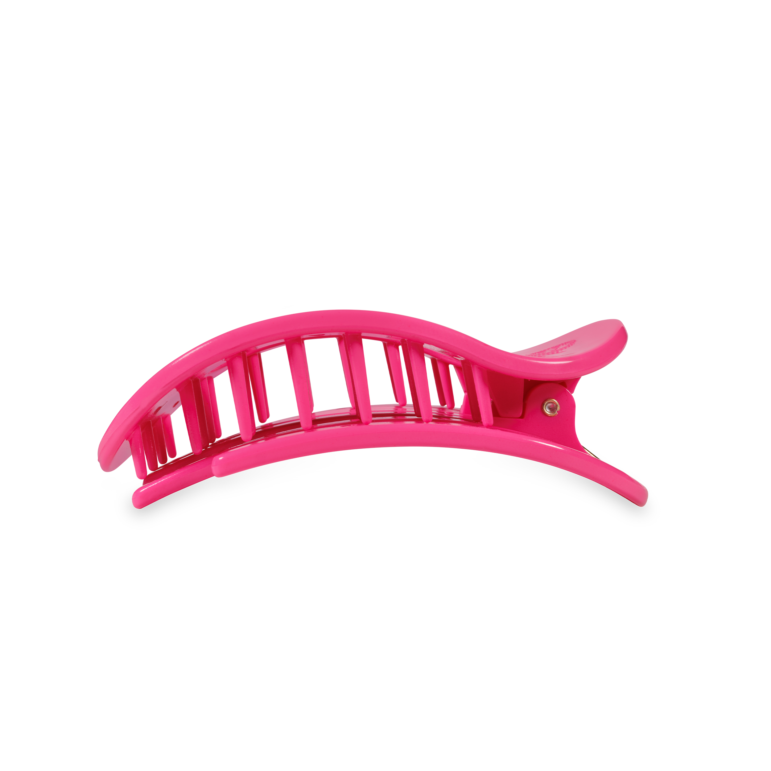 TELETIES - Flat Round Hair Clip | Medium | Tropical Punch