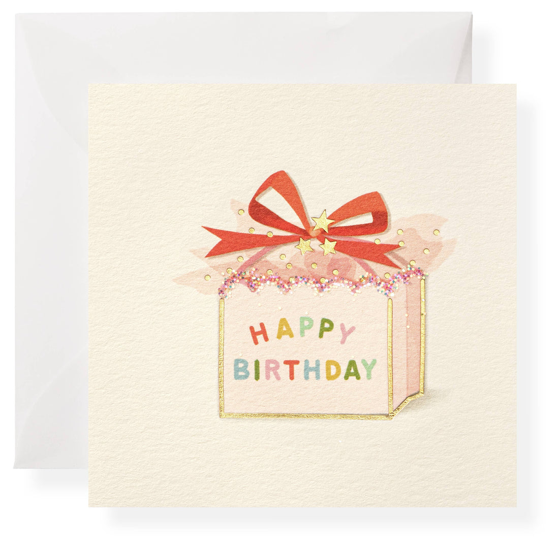 Karen Adams Designs - Happy Birthday Gift Enclosure Box